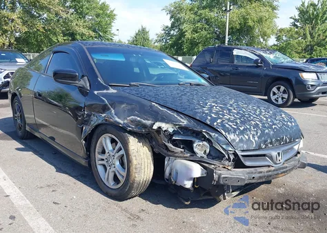 2006 Honda Accord 2.4 Lx из США, поврежденный, VIN 1HGCM72396A007504